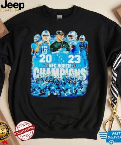 Detroit Lions 2023 NFC North Champs graphic shirt