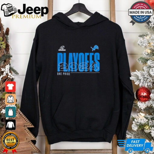 Detroit Lions 2024 One Pride Playoffs shirt