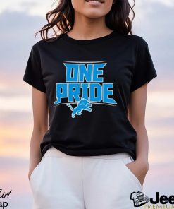 Detroit Lions Blue One Pride Football shirt