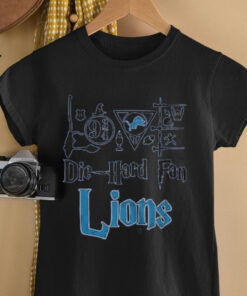 Detroit Lions Die Hard Fan T Shirt