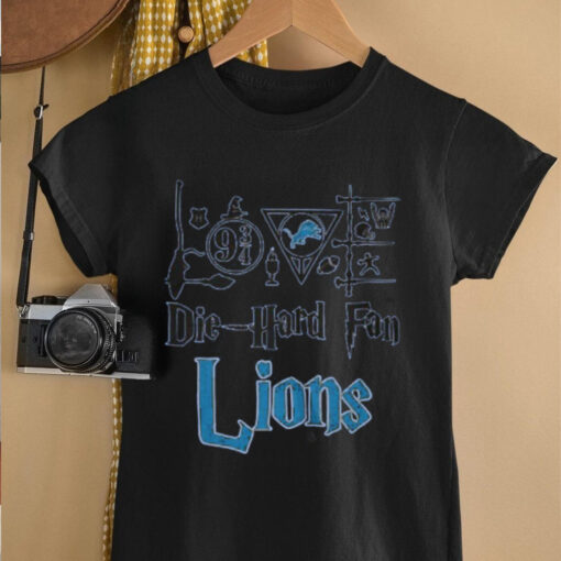 Detroit Lions Die Hard Fan T Shirt