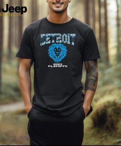 Detroit Lions Football Player Name 2023 Playoffs Logo Shirt