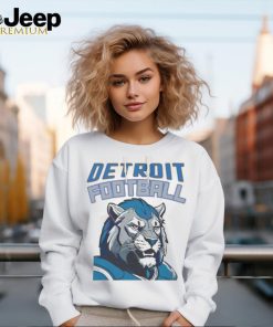 Detroit Lions Football Roary Mascot 2024 T Shirt