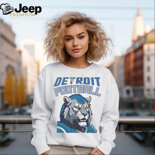 Detroit Lions Football Roary Mascot 2024 T Shirt