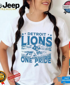 Detroit Lions Gameday One Pride Vintage Stadium Shirt