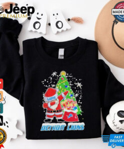 Detroit Lions Happy Holiday Christmas Gifts Unisex T Shirt