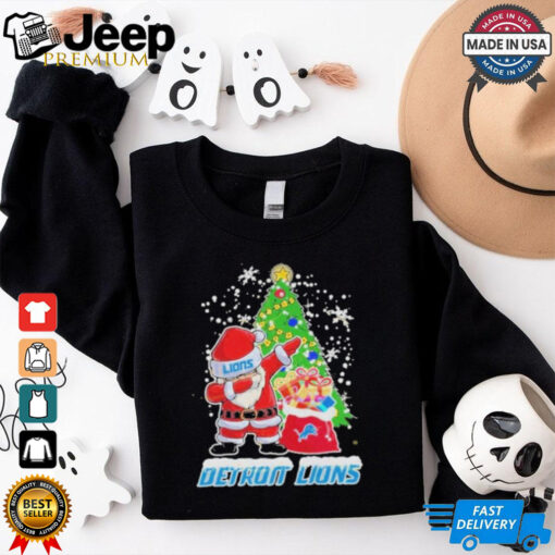 Detroit Lions Happy Holiday Christmas Gifts Unisex T Shirt