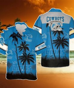 Detroit Lions Hawaiian Shirt Trending For Fans Sport NFL