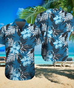 Detroit Lions Hawaiian Tracksuit Floral Outfits Button Down Shirt Beach Shorts