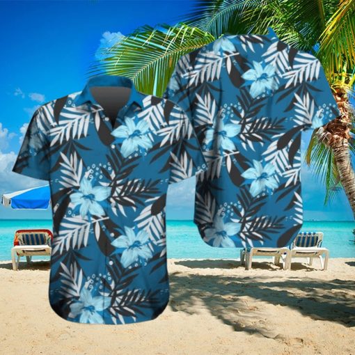 Detroit Lions Hawaiian Tracksuit Floral Outfits Button Down Shirt Beach Shorts