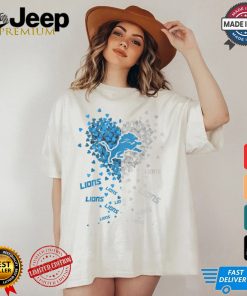 Detroit Lions Heart Shirt