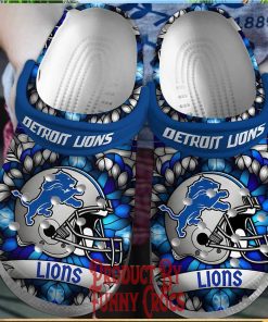 Detroit Lions Helmet Crocs