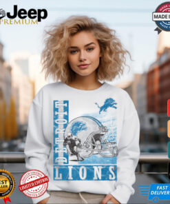 Detroit Lions Helmet Dash T Shirt