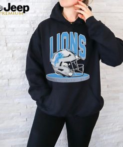 Detroit Lions Helmet Platform Helmet Shirt