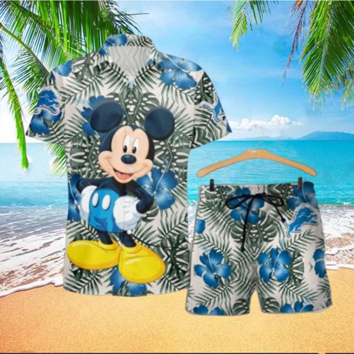 Detroit Lions Mickey Hawaiian Shirt