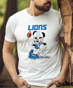 Detroit Lions Mickey Mouse Super Bowl shirt