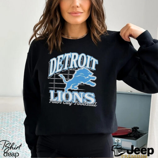 Detroit Lions Motor City Football Gridiron T Shirts