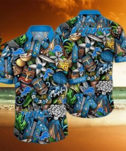 Detroit Lions NFL Flower Hawaii Shirt And Tshirt For Fans