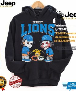 Detroit Lions NFL Halloween Peeing Funny Shirt