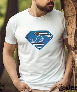 Detroit Lions NFL Superman Logo 2024 shirt
