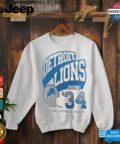 Detroit Lions Nike Rewind Tri Blend T Shirt