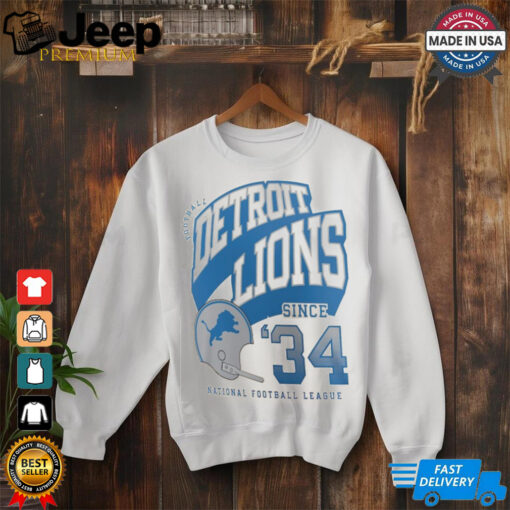 Detroit Lions Nike Rewind Tri Blend T Shirt