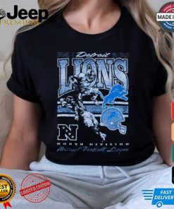 Detroit Lions North Division national football league retro shirt