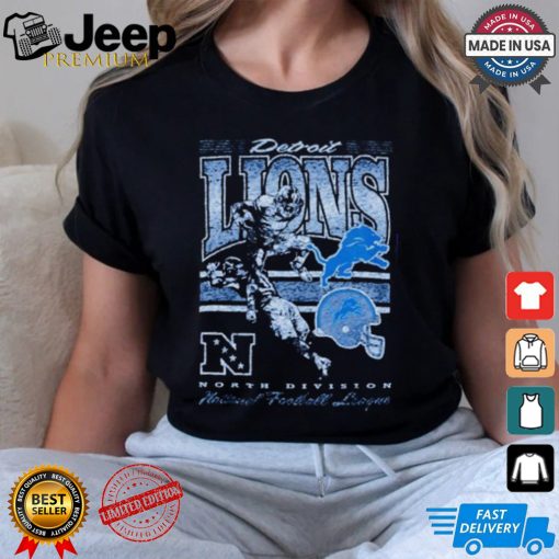 Detroit Lions North Division national football league retro shirt