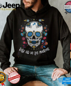 Detroit Lions Skull Dia De Los Muertos 2024 T Shirt