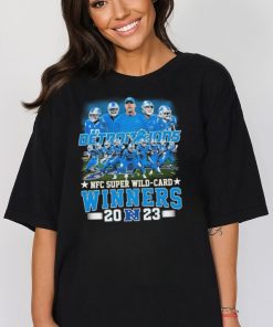 Detroit Lions Team NFC Super Wild Card Winners 2023 Shirt