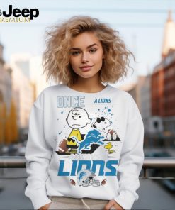 Detroit Lions and Charlie Brown Once A Lions Always A Lions Shirt