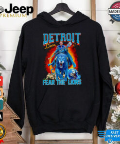 Detroit Lions fear the Lions Dan Campbell shirt
