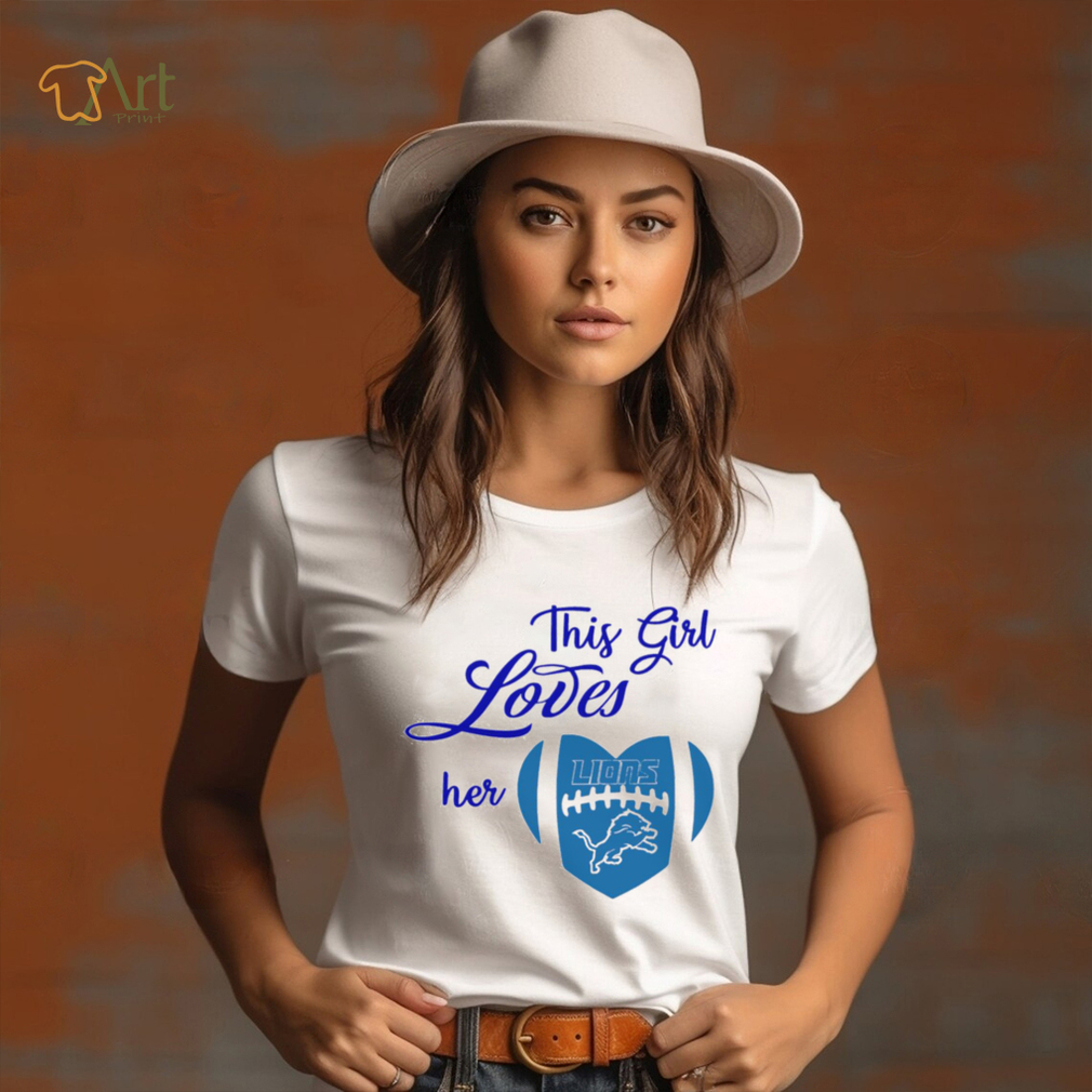 Girls detroit lions shirt sale