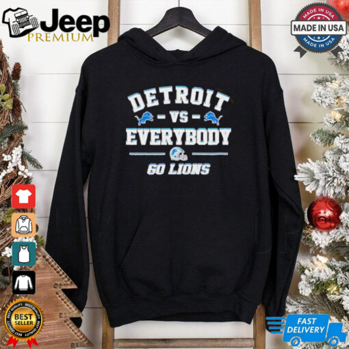 Detroit Lions vs everybody 60 Lions shirt