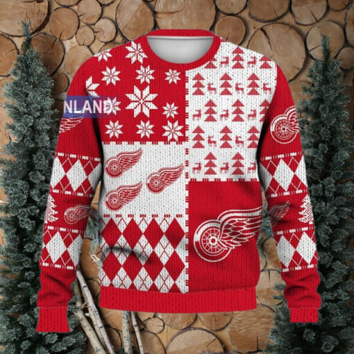 Detroit Red Wings Ugly Sweater Christmas