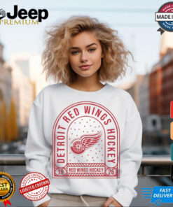 Detroit Red Wings Uphill Stained Glass T Shirt