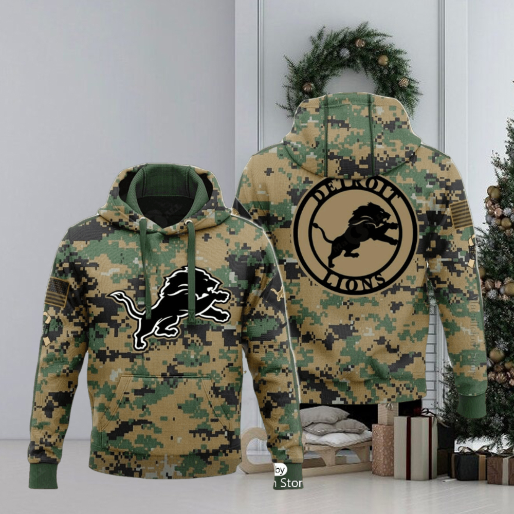 Lions veterans day on sale hoodie