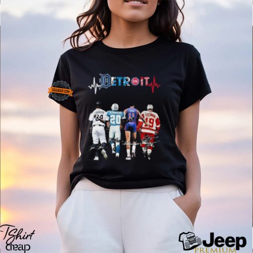 Detroit Sports Teams Signature Unisex T Shirt