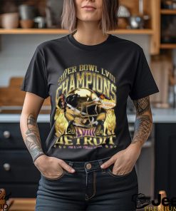 Detroit Super Bowl Champions 2024 'Gold Rush Vintage' Kids T Shirt