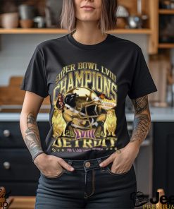 Detroit Super Bowl Champions 2024 'Gold Rush Vintage'T Shirt