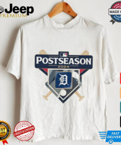 Detroit Tigers 2024 MLB Postseason logo t shirt