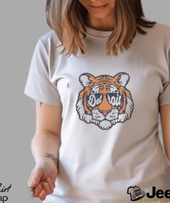 Detroit Tigers Baseball Team Tiger Head With Glasses Detroit shirt