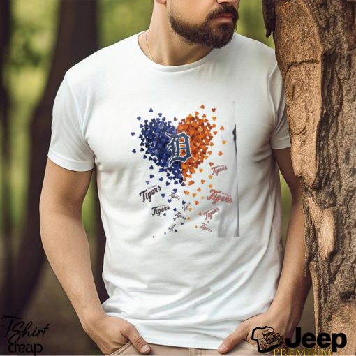 Detroit Tigers Tiny Heart Shape 2024 Shirt