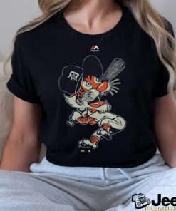 Detroit Tigers Vintage Cartoon Baseball Mlb Shirt