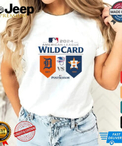 Detroit Tigers Vs Houston Astros 2024 AL Wild Card Game T Shirt