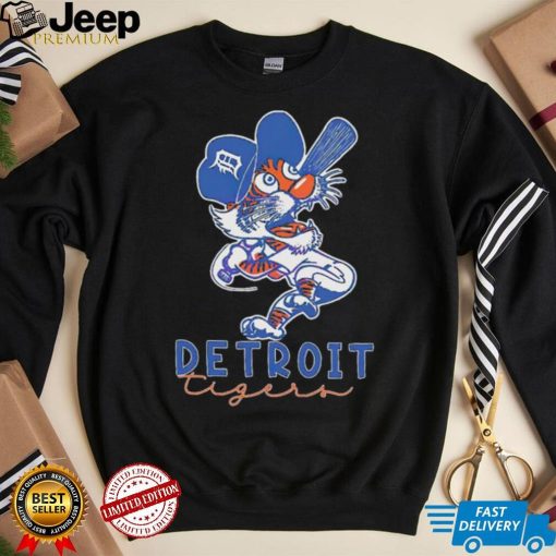 Detroit Tigers mascot retro shirt