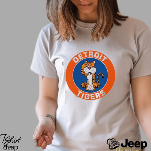 Detroit Tigers sad Baseball logo shirt