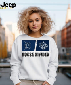 Detroit Tigers vs Tampa Bay Rays House Divided 2024 Shirt