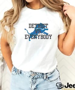 Detroit VS Everybody Detroit Football Shirt