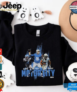 Detroit football motor city trio shirt